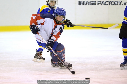 2015-02-22 Hockey Milano Rossoblu U12-Torino Bulls 0341 Alessia Labruna